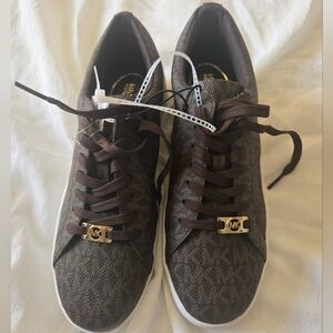 Michael Kors Dark Brown Women's Sneakers Size 9.5